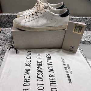 Authentic Golden Goose Super Stars size 39